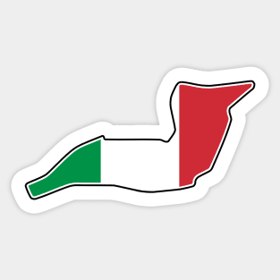 Autodromo Enzo e Dino Ferrari [flag] Sticker